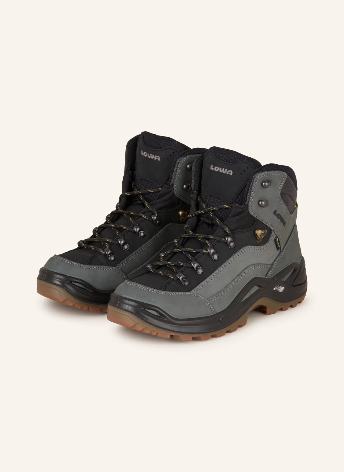 Lowa Multifunktionsschuhe Renegade Gtx Mid grau von Lowa