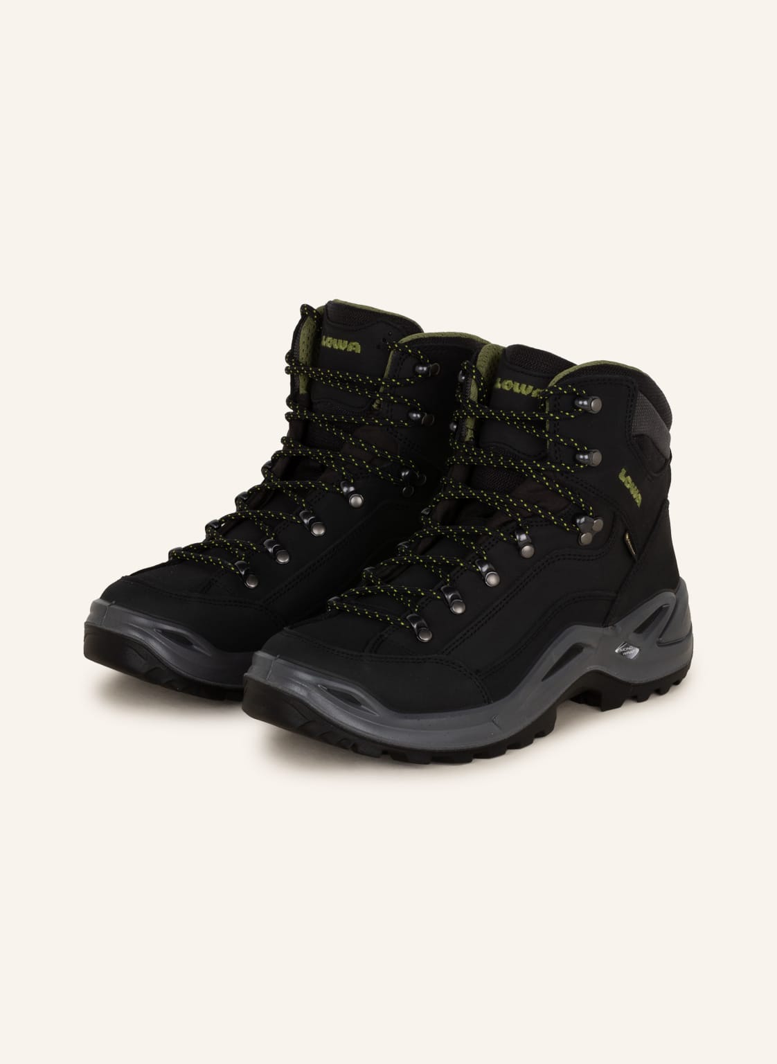 Lowa Multifunktionsschuhe Renegade Gtx Mid schwarz von Lowa