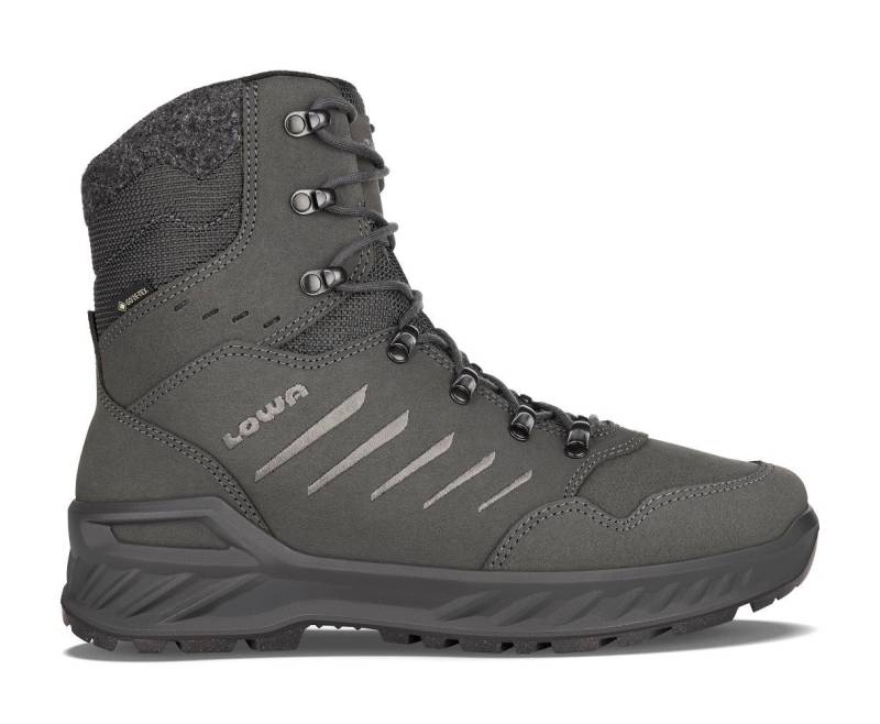 Lowa Nabucco GTX (wasserdicht) Veloursleder anthrazitgrau/grau Herren Winterstiefel von Lowa