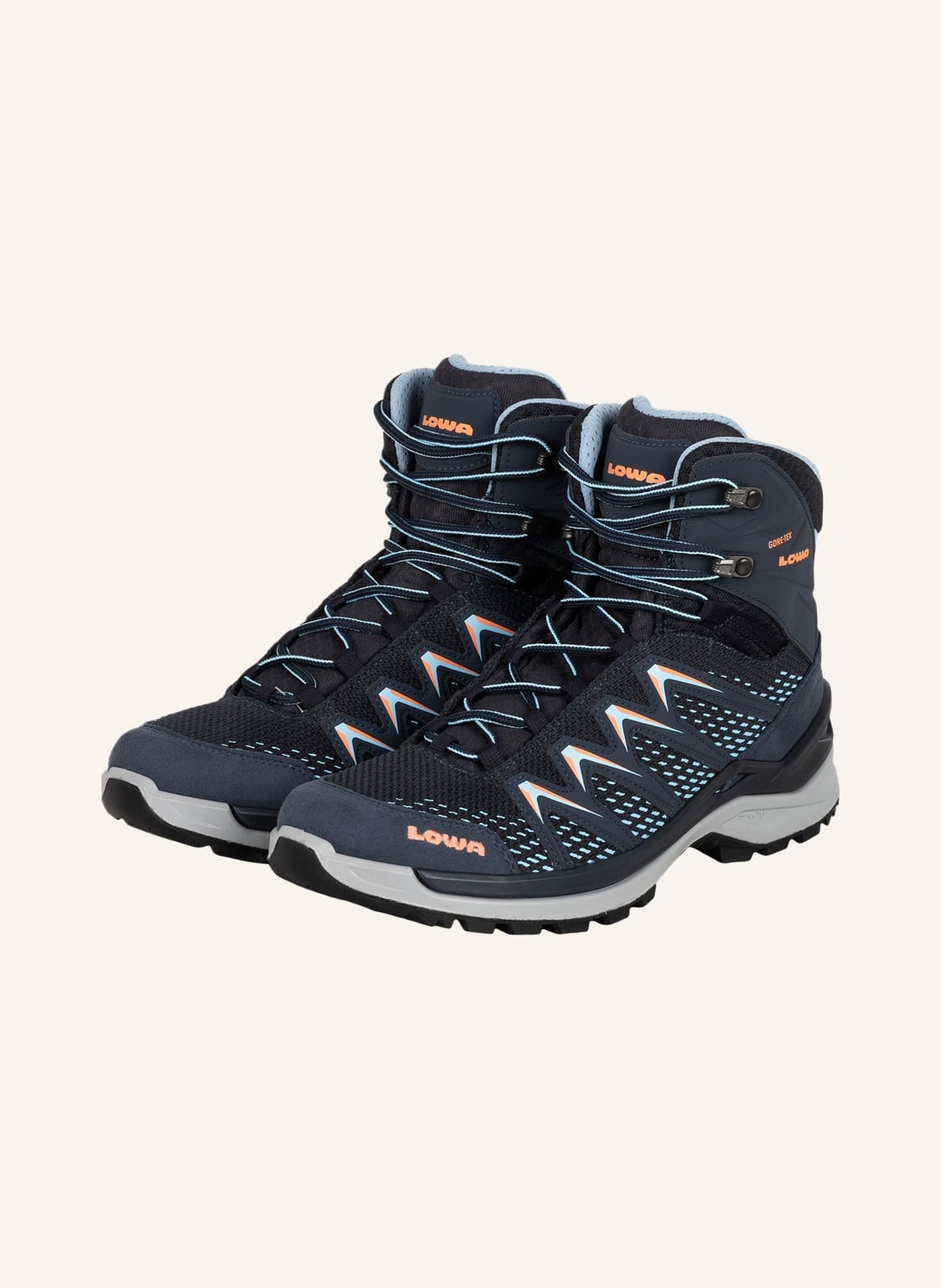 Lowa Outdoor-Schuhe Innox Pro Gtx Mid blau von Lowa