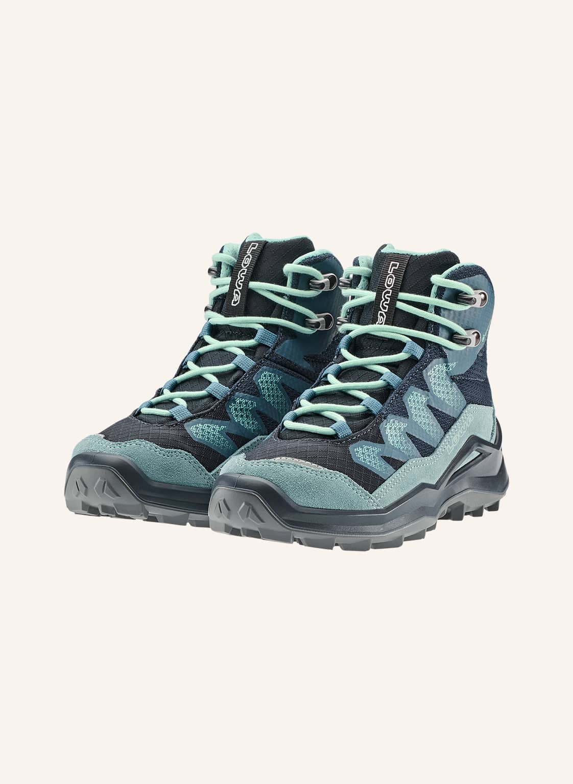 Lowa Outdoor-Schuhe Maddox Pro Gtx Mid Jr blau von Lowa