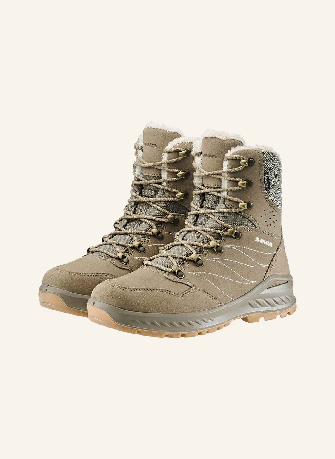 Lowa Outdoor-Schuhe Nabucco Gtx Ws beige von Lowa