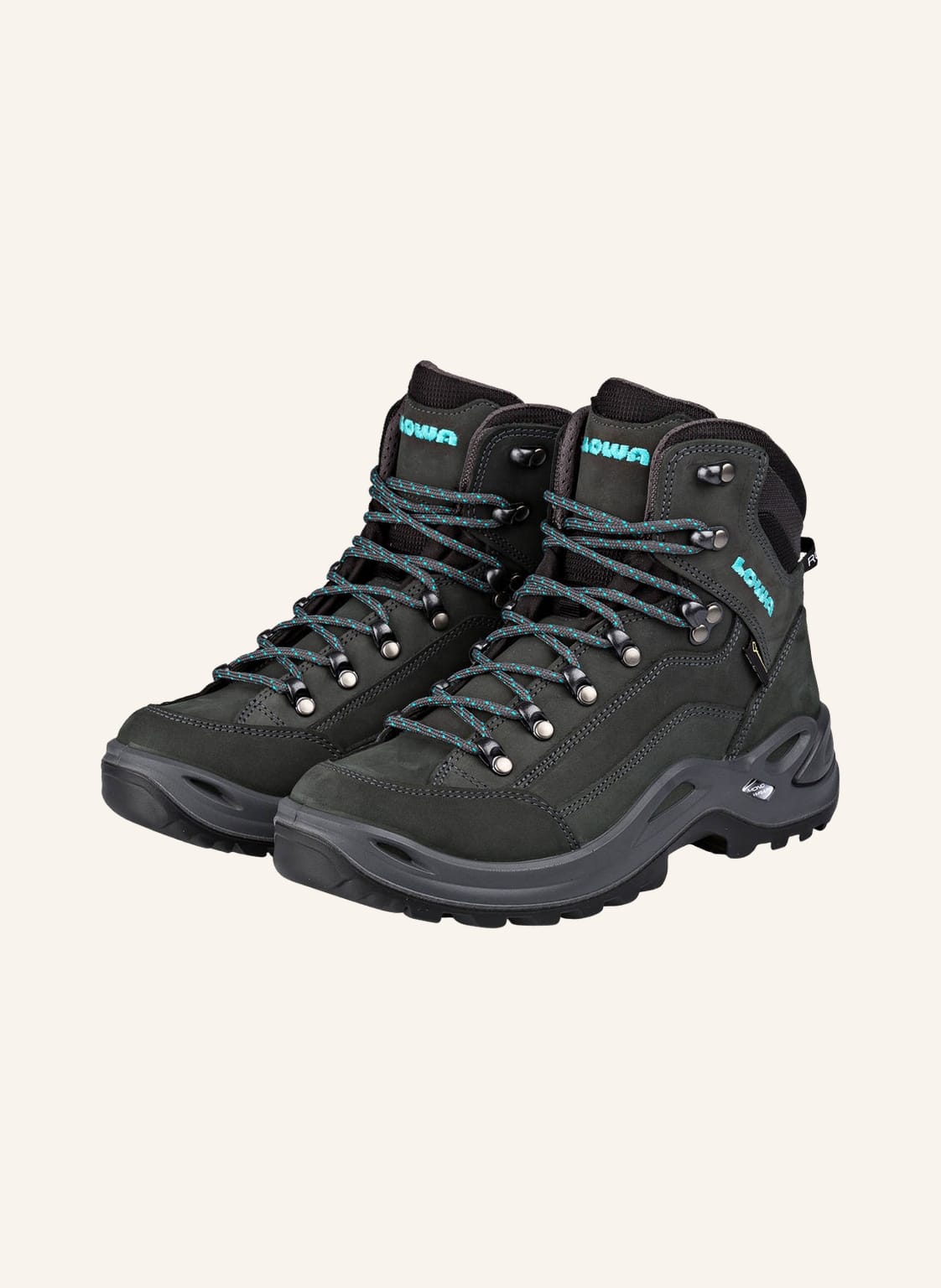 Lowa Outdoor-Schuhe Renegade Gtx Mid grau von Lowa