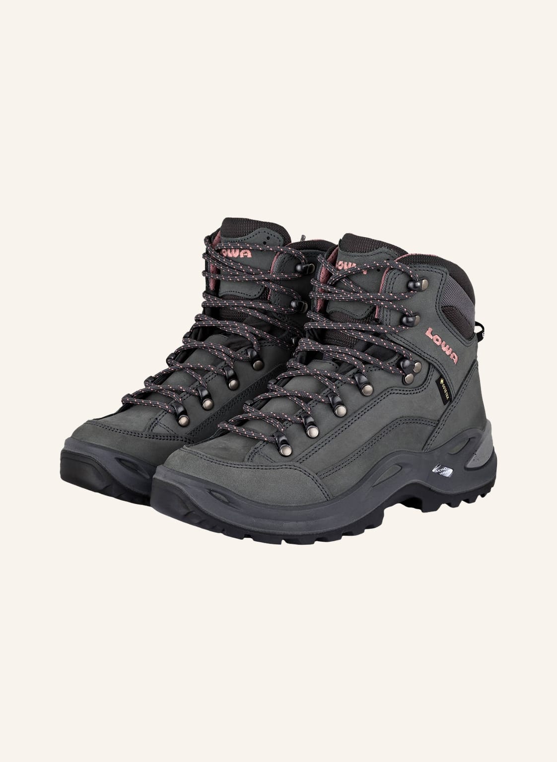 Lowa Outdoor-Schuhe Renegade Gtx Mid grau von Lowa