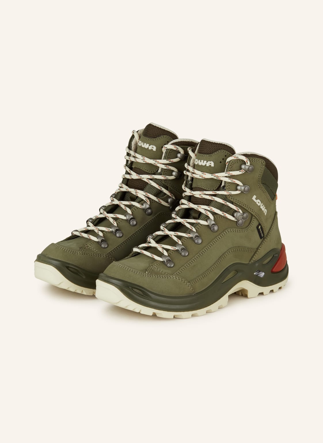 Lowa Outdoor-Schuhe Renegade Gtx Mid gruen von Lowa