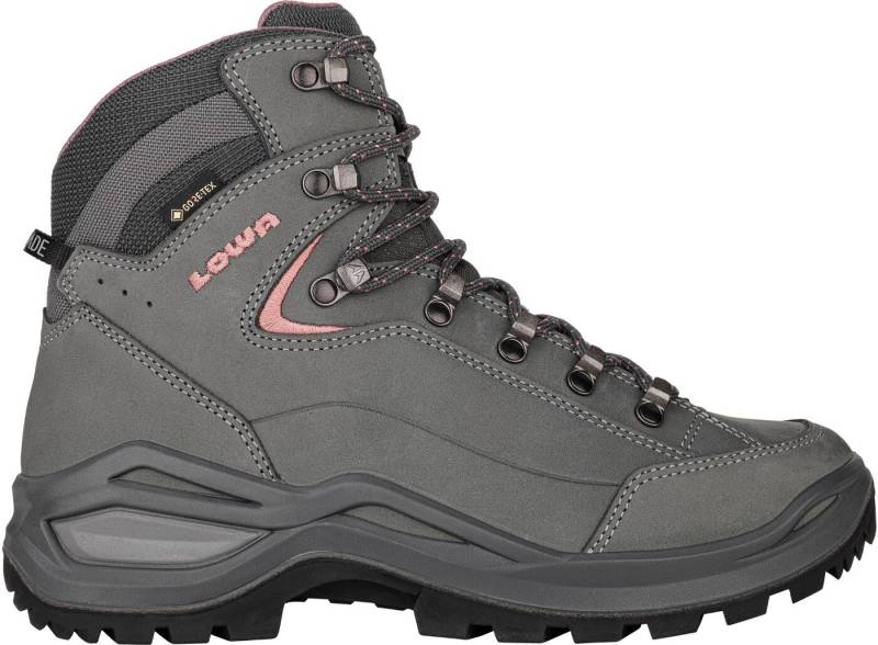 Lowa RENEGADE EVO GTX MID Ws - Damen Bergschuh - stahlblau/altrosa Wanderschuh von Lowa
