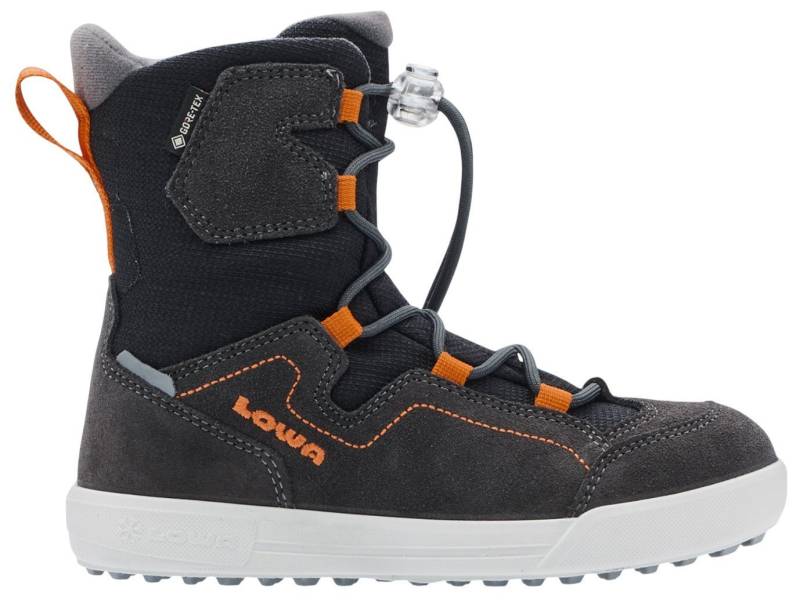 Lowa Raik 2 High GTX (Veloursleder/Textil, wasserdicht) schwarz/orange Winterstiefel von Lowa