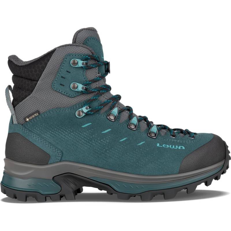 Lowa Randir GTX Mid WS Damen Wanderschuh petrol arktis 41,5 von Lowa