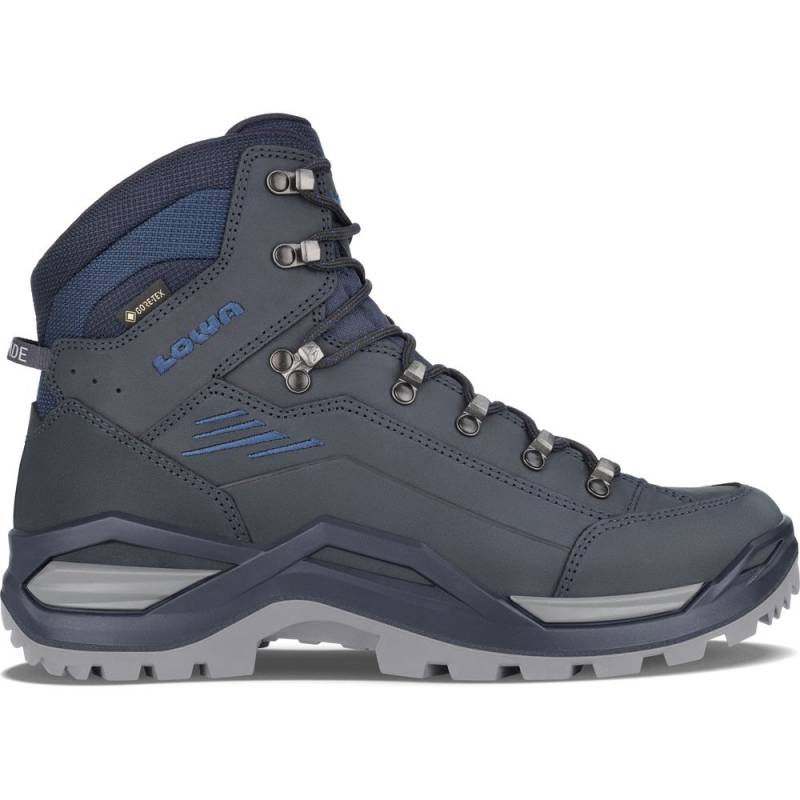 Lowa Renegade Evo GTX Mid Herren Wanderschuh navy blau 46 von Lowa