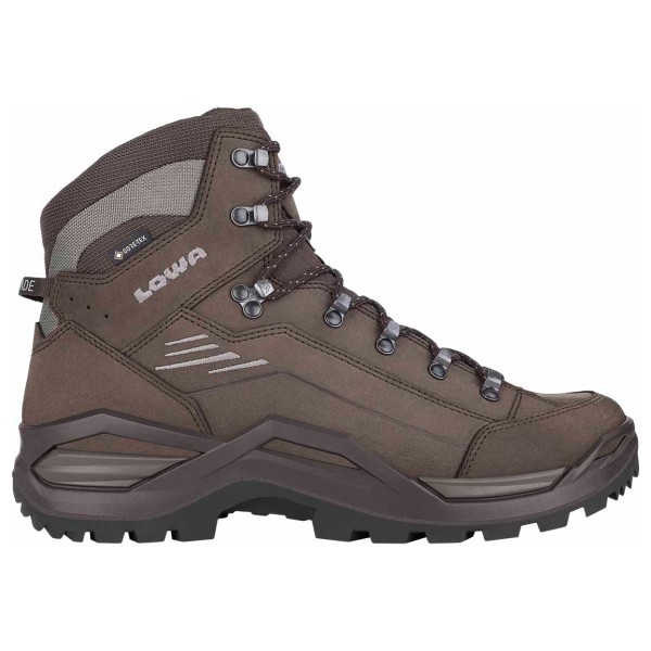 Lowa - Renegade Evo GTX Mid Wide - Wanderschuhe Gr 10,5 - Wide braun/grau von Lowa