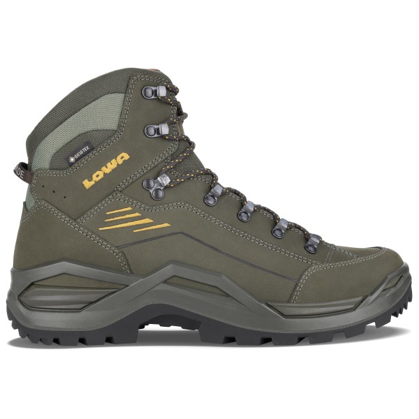 Lowa - Renegade Evo GTX Mid - Wanderschuhe Gr 10,5 grau/oliv von Lowa