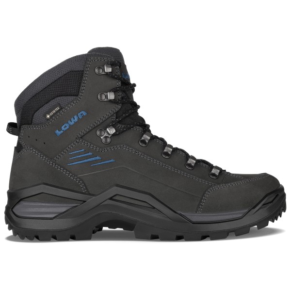 Lowa - Renegade Evo GTX Mid Wide - Wanderschuhe Gr 7 - Wide grau/schwarz von Lowa