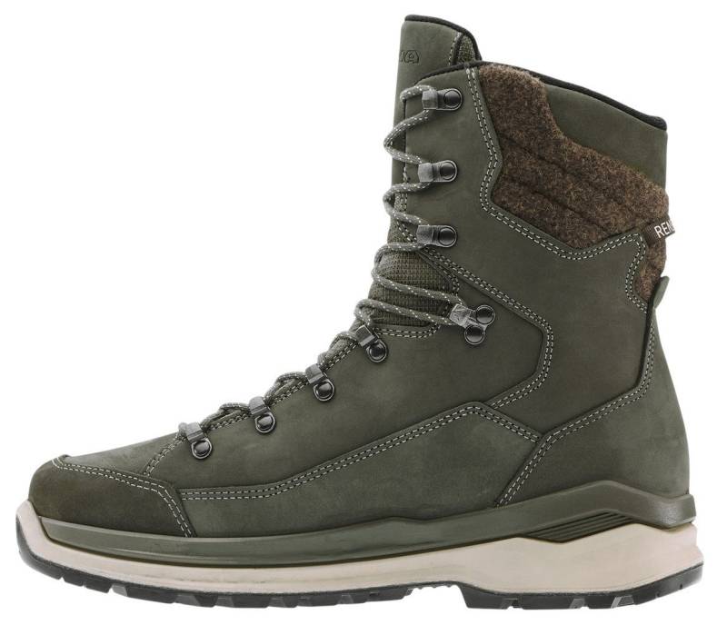 Lowa Renegade Evo Ice GTX (Nubukleder/Textil, wasserdicht) olivegrün/dune Winterstiefel von Lowa