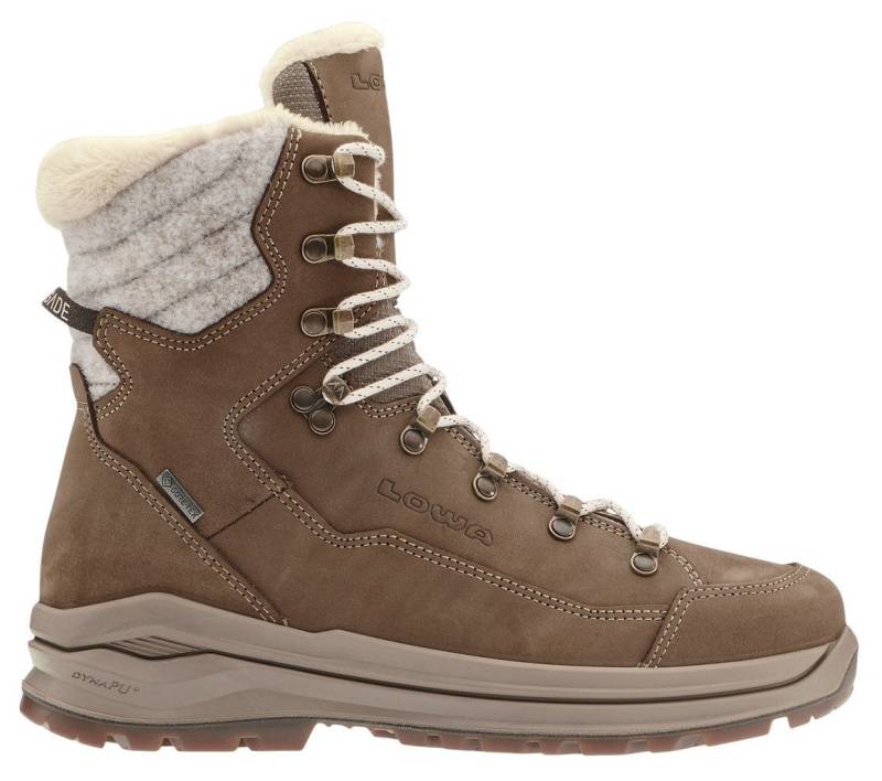 Lowa Renegade Evo Ice GTX (Nubukleder/Textil, wasserdicht) sand/beige Damen Winterstiefel von Lowa