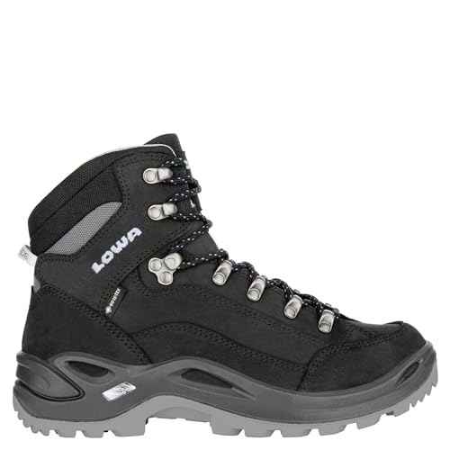 Lowa Damen Wanderschuhe Renegade GTX Mid 320945 Black/Iceblue 37.5 von LOWA