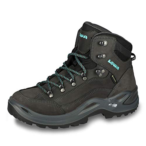 Lowa Lowa Schuhe AG 320945 - Renegade GTX MID WS 9368 Asphalt/Tuerkis 9368 Asphalt/Tuerkis Gr. 9 von LOWA