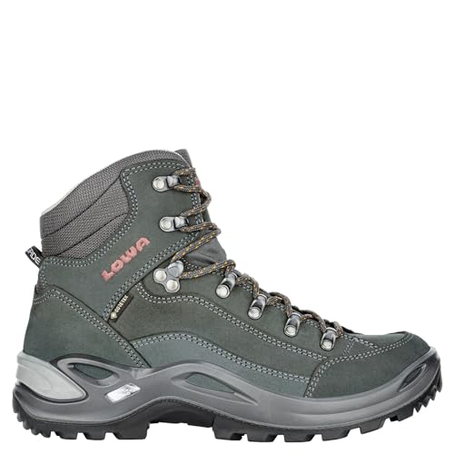 LOWA Stiefel mittel RENEGADE GTX MID Ws [2024] anthrazit/mandarine, 38 von LOWA