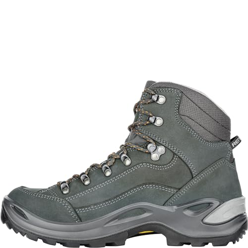 LOWA Damen Wanderschuhe Renegade GTX Mid 320945 anthrazit/Mandarine 40 von LOWA