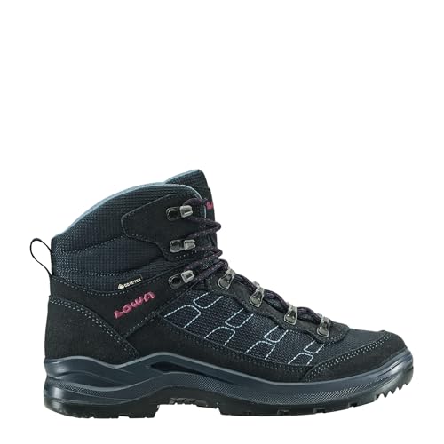 Lowa Taurus PRO GTX MID Ws Damen Wanderstiefel Tracking Outdoor Goretex Blau, Schuhgröße:37.5 EU von Lowa