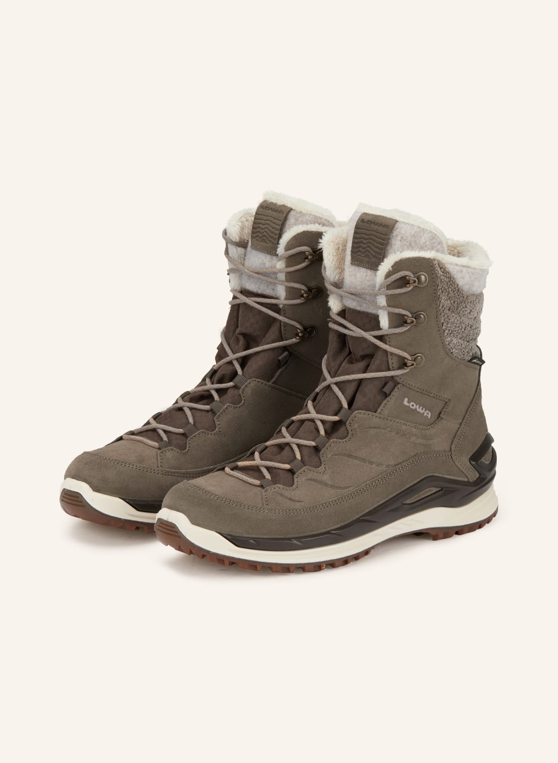 Lowa Trekkingschuhe Calceta Evo Gtx Ws grau von Lowa