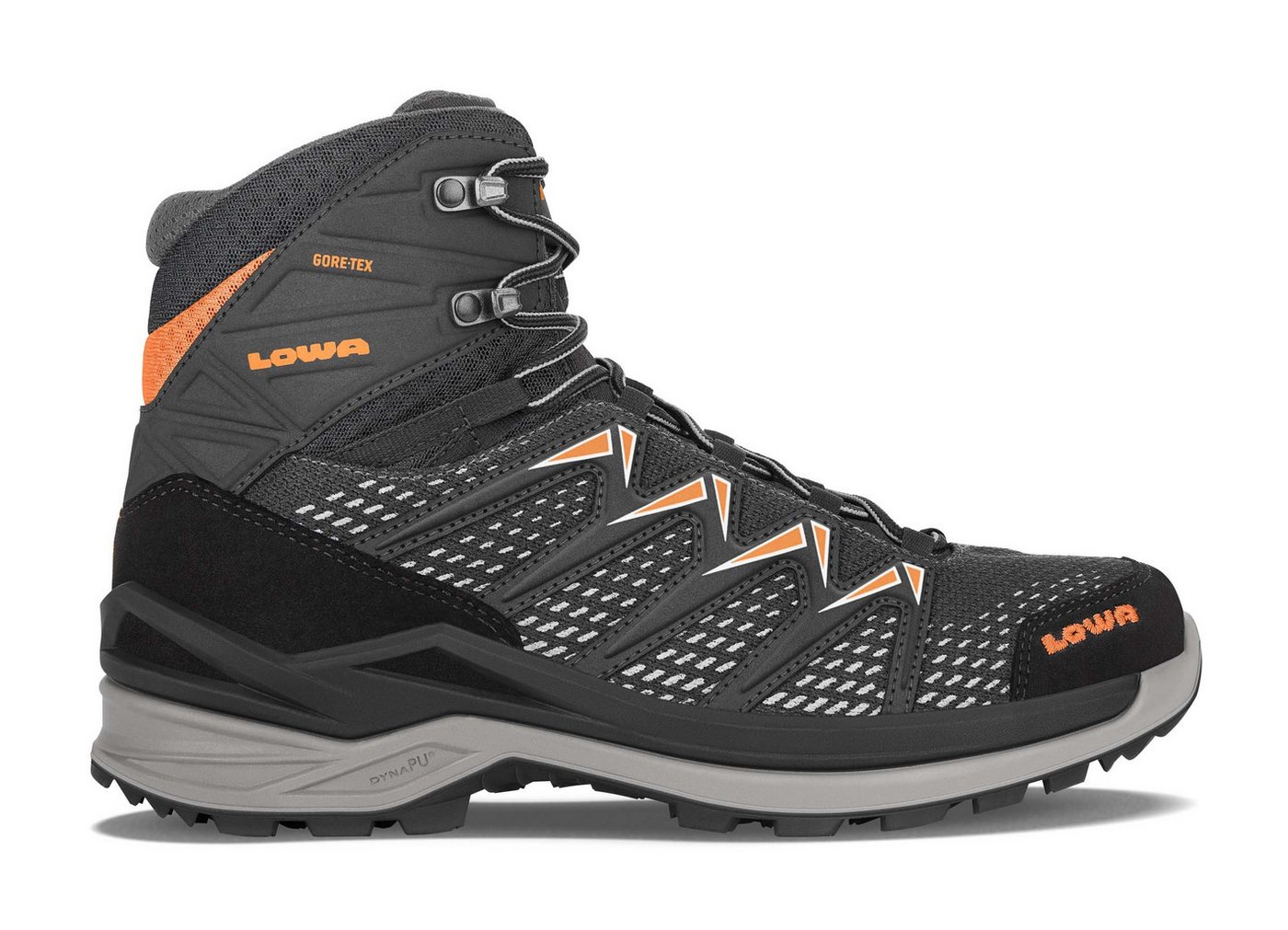 Lowa Wander-Travelschuhe Innox Pro Mid GTX (All-Terrain, Synthetik/Textil) Wanderschuh von Lowa