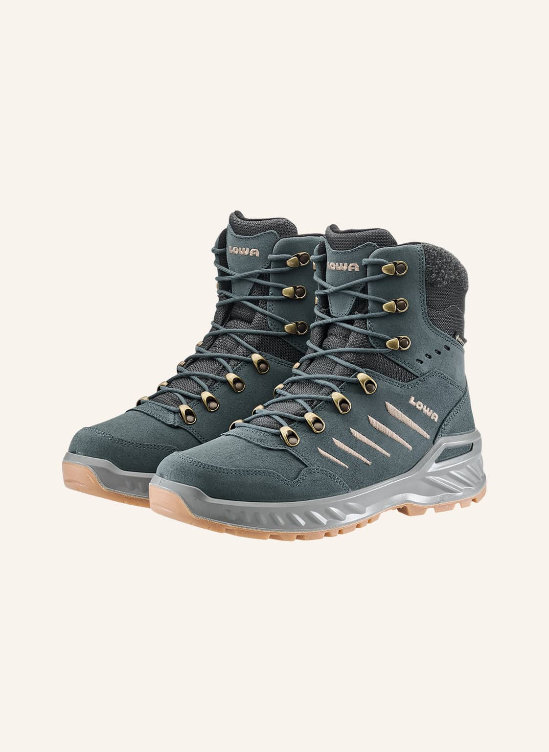 Lowa Wanderschuhe Nabucco Gtx blau von Lowa