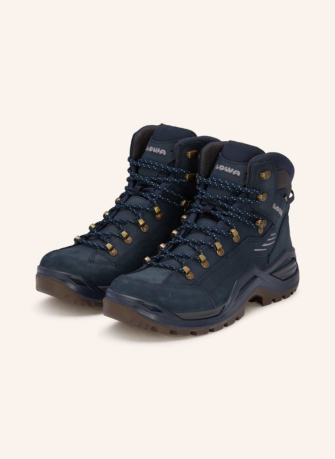 Lowa Wanderschuhe Renegade Evo Gtx Mid blau von Lowa