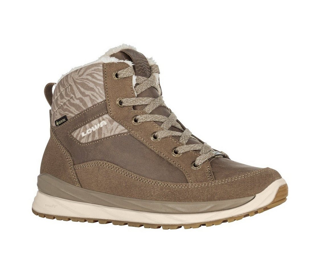 Lowa Winter-Travelschuhe Alvera GTX (Veloursleder, wasserdicht) steinbraun Winterstiefel von Lowa