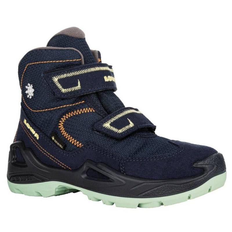 Lowa Winterschuhe Milo GTX (wasserdicht) navyblau Kinder Winterstiefel von Lowa