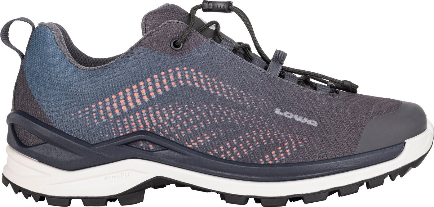 Lowa ZIRROX GTX LO SL WS STAHLBLAU/MANDARINE Trekkingschuh von Lowa