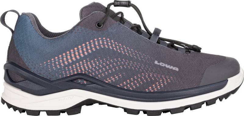 Lowa ZIRROX GTX LO SL WS STAHLBLAU/MANDARINE Trekkingschuh von Lowa