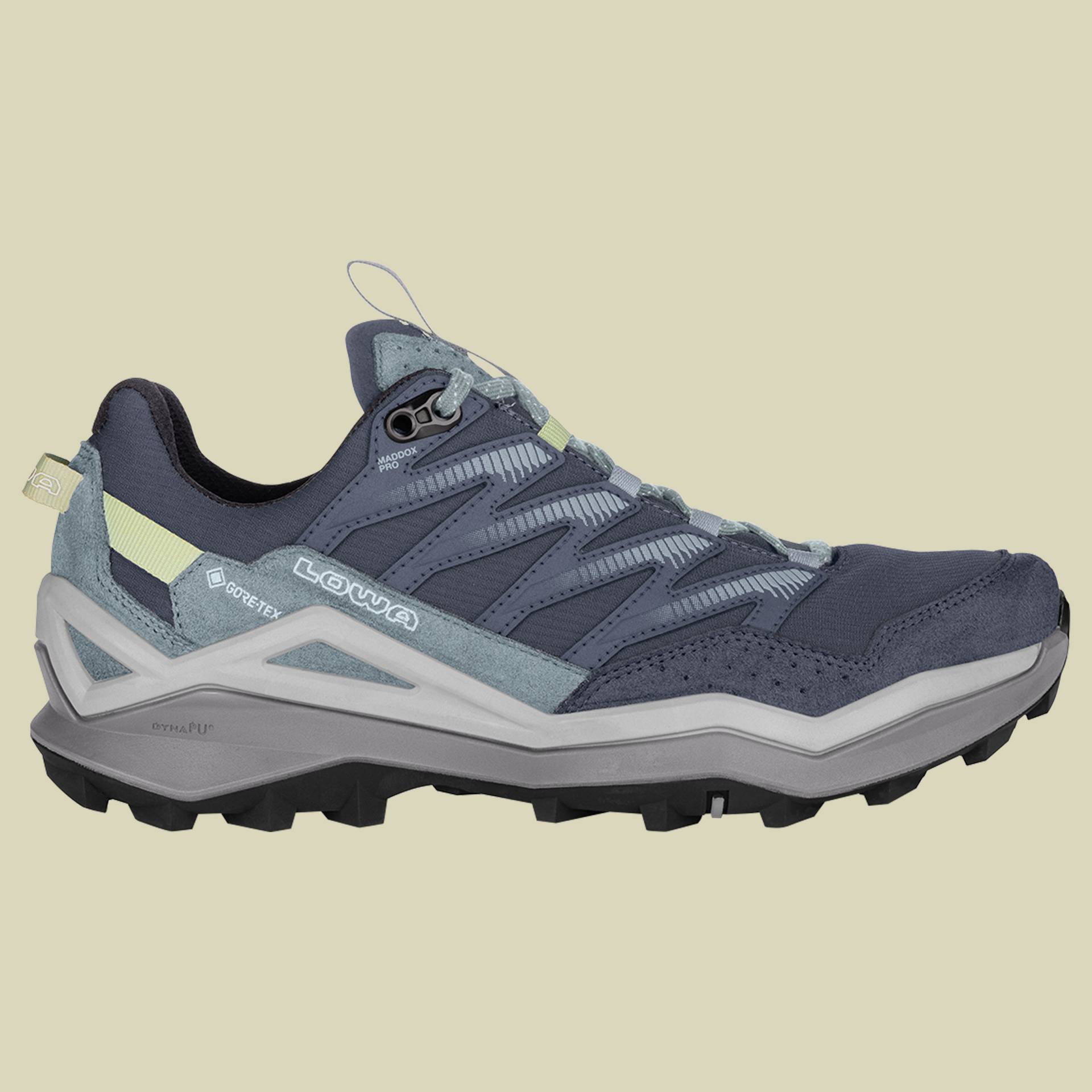 Maddox Pro GTX Lo Women UK 5 blau - rauchblau/blau Maddox Pro GTX Lo Women UK 5 blau - rauchblau/blau von Lowa