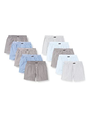 Lower East Herren LE150 Boxershorts, Mustermix (10er Pack), 3XL von Lower East