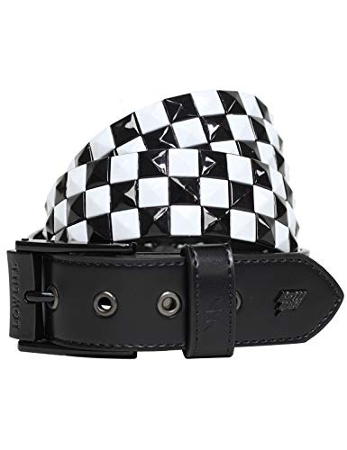 Lowlife Herren Gürtel - Schwarz - Black/Black/White - Large von Lowlife