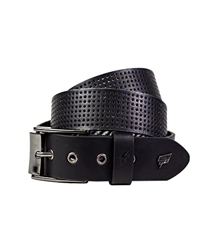 Lowlife Herren Gürtel - Schwarz - Textured Black - Small von Lowlife