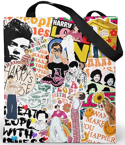 Loxato Harry Tote Bag mit Reißverschluss - Tasche mit Innentasche - Harry Fanartikel - Außenmaterial Oxford Futter Oxford von Loxato