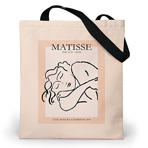 Loxato Tote Bag mit Reißverschluss - Schultertasche Damen mit reißverschluss - Stofftasche Bedruckt - Umhängetasche Damen Groß B37 H42 cm - Beuteltasche Damen - Tasche Damen Umhängetasche von Loxato