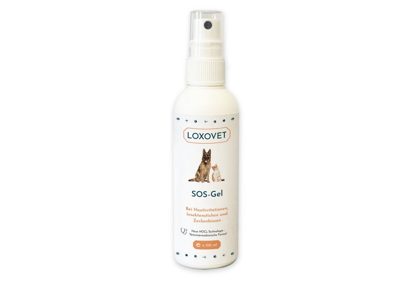 Loxovet Wundpflaster SOS-Gel 100 ml zur Reinigung und Pflege von Wunden, Für Hunde, Katzen und andere Haustiere Loxovet Wundpflaster SOS-Gel 100 ml zur Reinigung und Pflege von Wunden, Für Hunde, Katzen und andere Haustiere von Loxovet