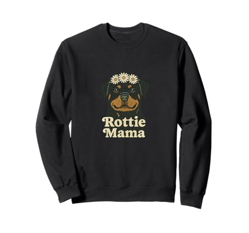 Rottie Mama Rottweiler Hundeliebhaber Stolze Haustier Eltern Sweatshirt von Loyal Paws Collective