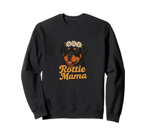 Rottie Mama Rottweiler Hundeliebhaber Stolze Haustier Eltern Sweatshirt von Loyal Paws Collectives