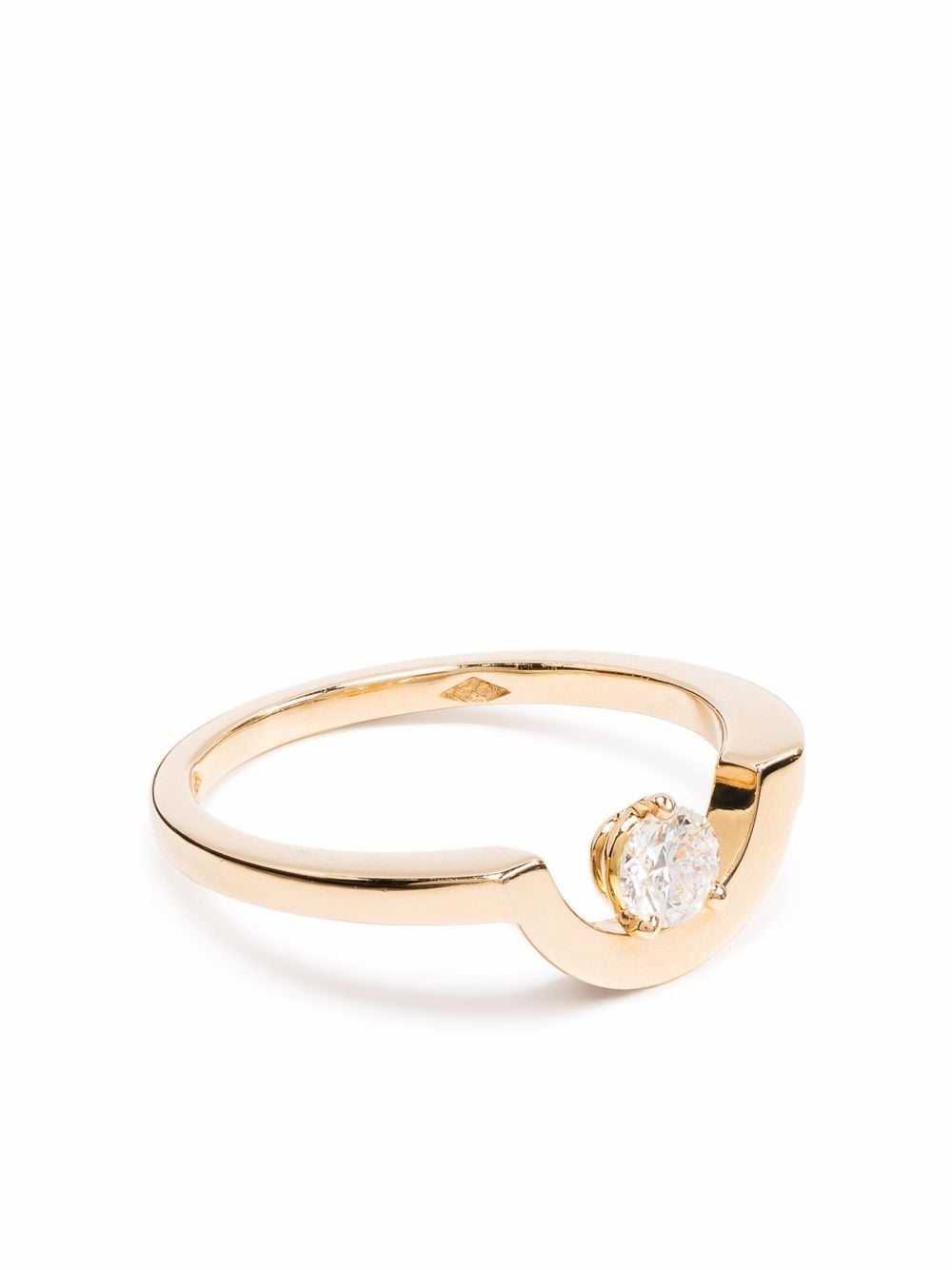 Loyal.e Paris 18kt Gelbgoldring mit Diamanten von Loyal.e Paris