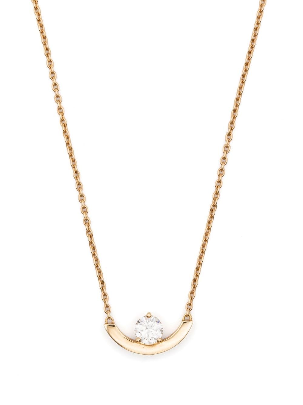 Loyal.e Paris 18kt Grand Arc Gelbgoldhalskette mit Diamanten von Loyal.e Paris