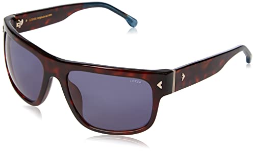 Lozza Herren SL4262 Sunglasses, Braun, Hochglanz (Shiny Dark Havana), 58 von Lozza