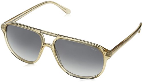 Lozza Unisex SL1827L Sunglasses, Grau (Shiny Transp Light Beige), 58 von Lozza