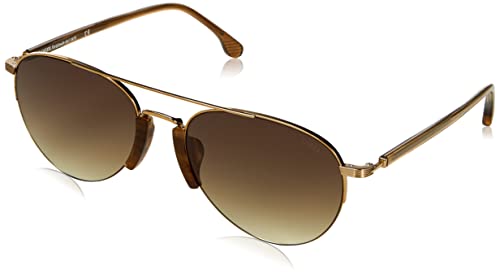 Lozza Unisex SL2394 Sunglasses, Gold, 57 von Lozza