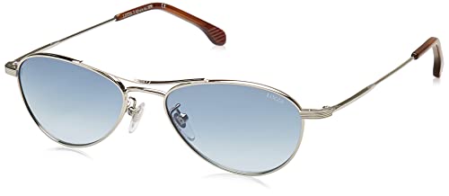 Lozza Unisex SL2400 Sunglasses, Total Shiny Palladium, 54 von Lozza