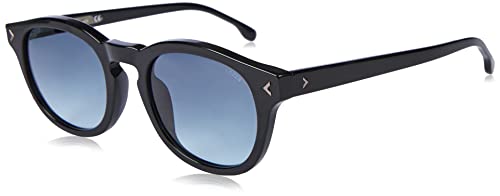 Lozza Unisex SL4284 Sunglasses, Black/Blue Shaded, 52 von Lozza