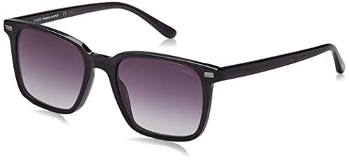 Lozza Unisex SL4290 Sunglasses, Shiny Transparent Dark Grey, 54 von Lozza