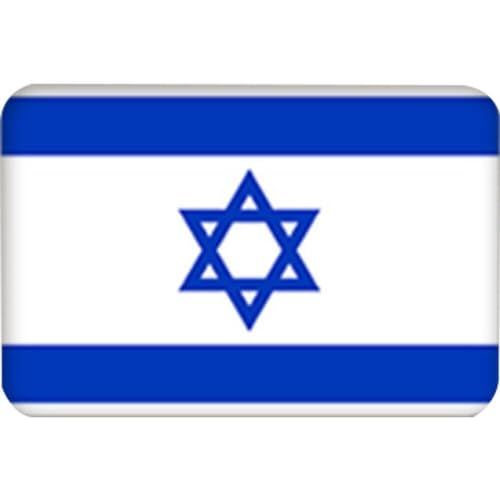 1 Stück Israel-flagge-brosche, Anstecknadel, Flagge, Nationales Emblem, Brosche, Patriotisches Abzeichen, Anstecknadel Für Kleidung, Taschen, Hemd, Rucksack, Basteln von Lpitoy