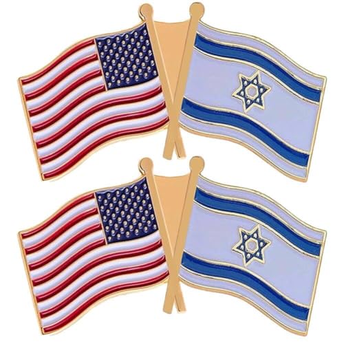 Amerikanische Israel-flagge, Anstecknadeln, Nationalflaggen-anstecknadel, Abzeichen, Amerikanische Israel-freundschaft, Anstecknadeln, Souvenirs, Dekorative Geschenke von Lpitoy